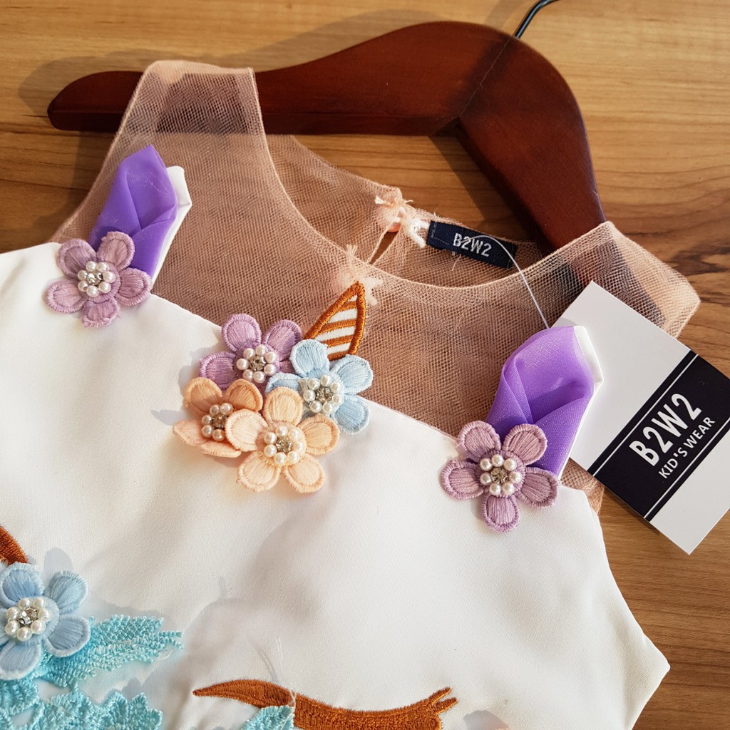 [Brandedbaby] 3T-9T DRESS UNICORN ANAK PEREMPUAN / TUTU DRESS UNICORN / DRESS ULANG TAHUN UNICORN