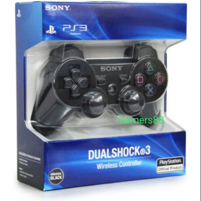 STICK PS3 OP WIRELESS  ORI PABRIK HITAM