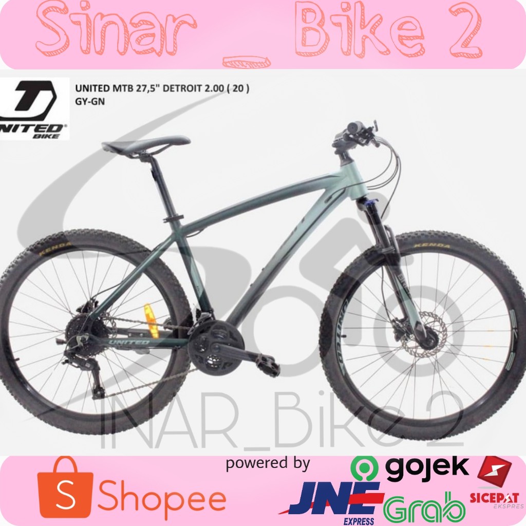 Sepeda Gunung Mtb United Detroit 2.00 27,5inch