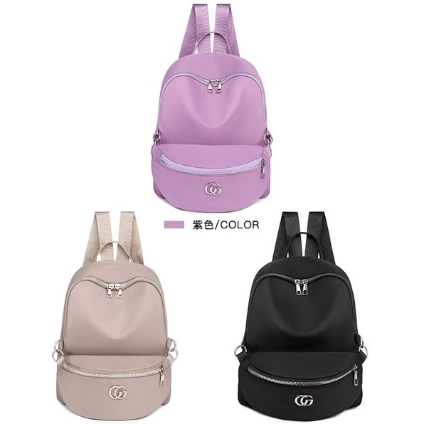 AND / COD / Tas Ransel Wanita Import Tas Punggung Sekolah Wanita Tas Selempang Perempuan Motif Polos Cantik Murah T265