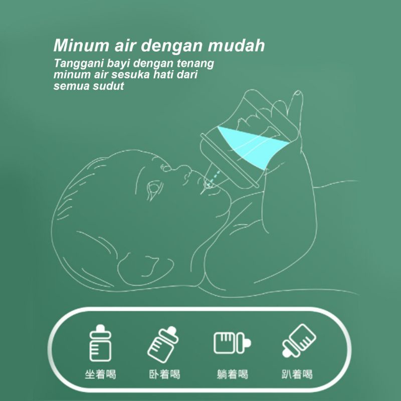 [rumahbayipdg] Botol minum  bayi dan anak spout silicone lembut