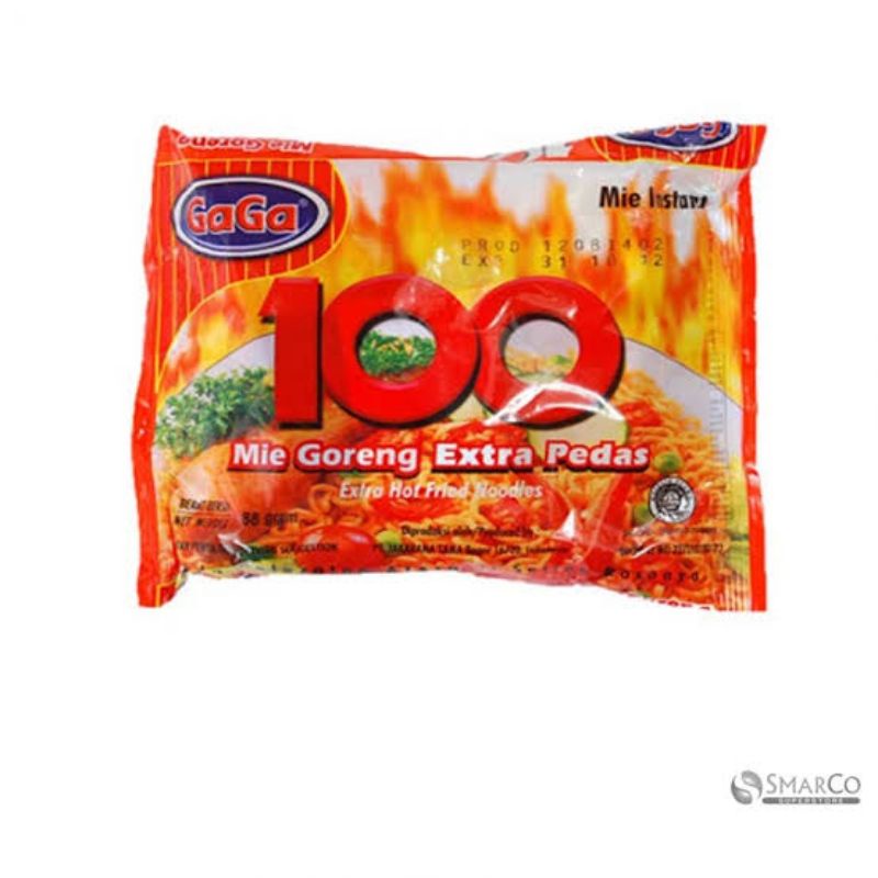 

Mie Goreng Gaga 100 Extra Pedas 88 gr