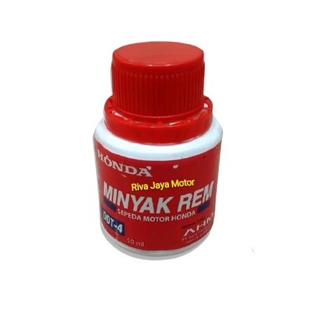 Oli Minyak Oil Rem Cakram Dot 4 Dot4 50ml Original Honda Ahm All Motor