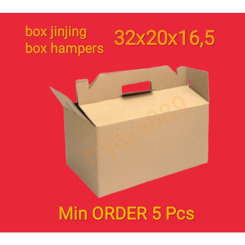 kardus packing box pizza/box jinjing/hampers/diecut uk 32x20x16,5