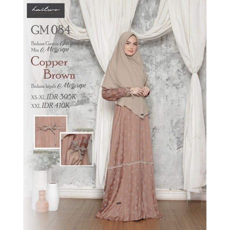 BAJU GAMIS SYARII BRANDED / BAJU GAMIS SYARII PALING LARIS / BAJU GAMIS SYARII HAI HAI GM 84