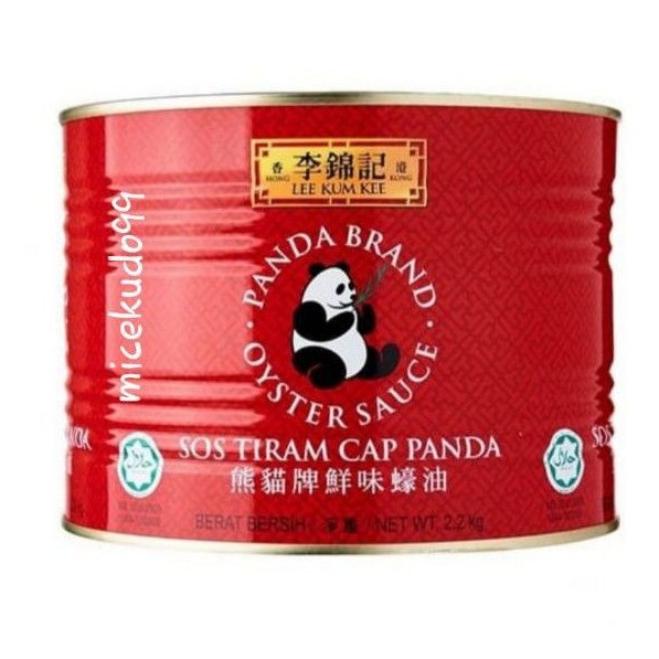 

OYSTER SAUCE PANDA LEE KUM KEE 2.2 KG / OYSTER SAUS / SAOS TIRAM LKK