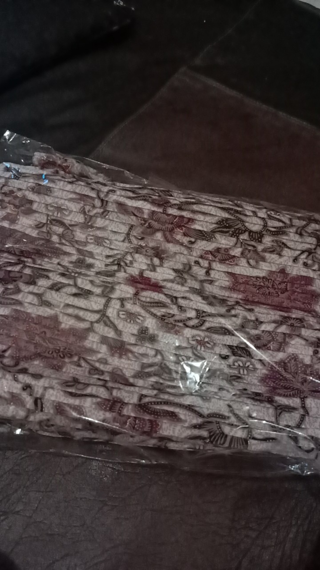 Wm>couple Batik Lengan Panjang Hem Lengan Panjang Couple Keluarga Couple Paya Gold