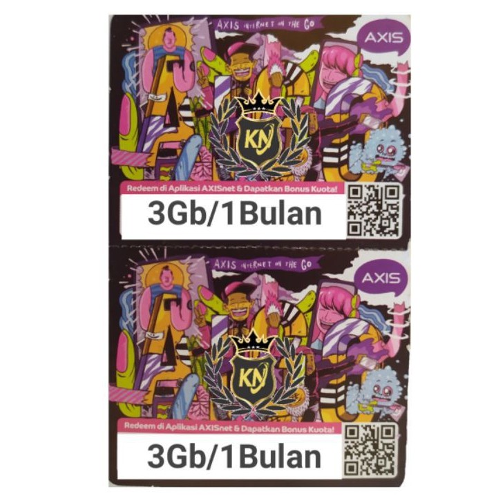 VOUCHER AXIS 3GB 1 BULAN