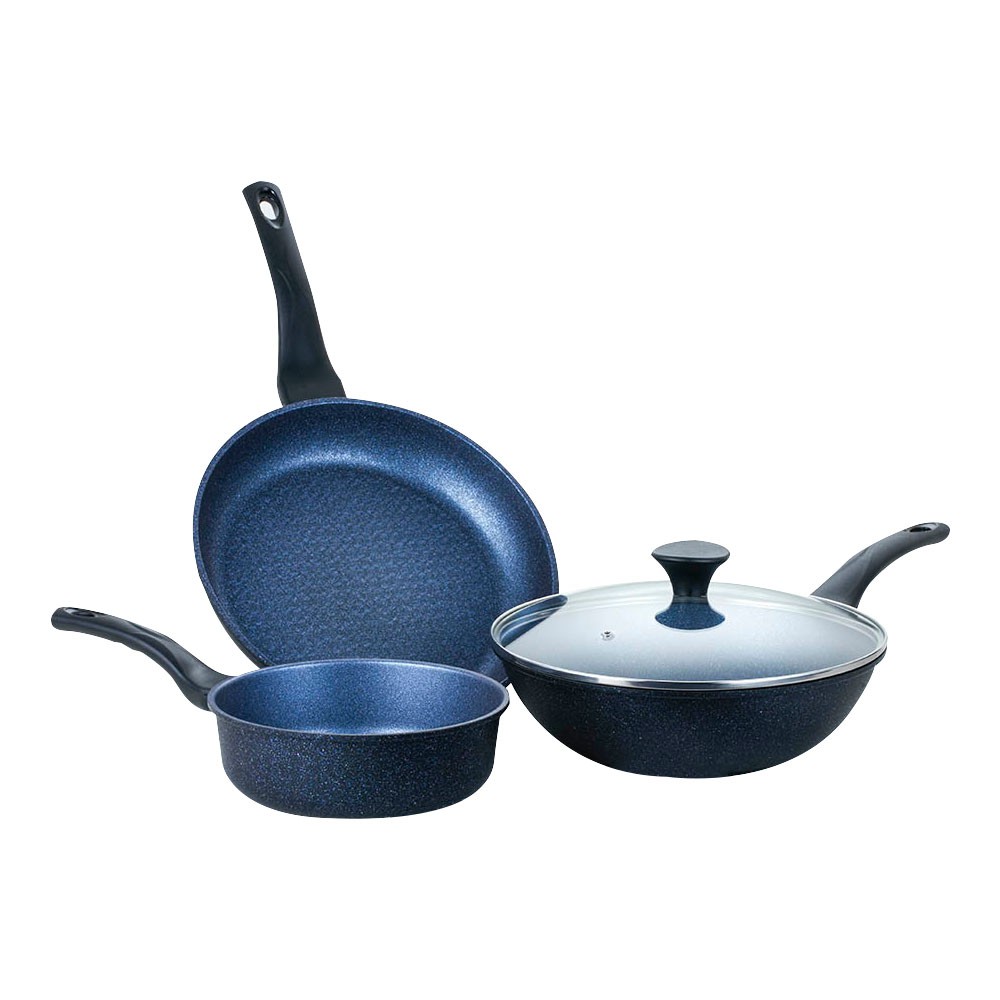 Import Original Korea Neocook Wajan Penggorengan Anti Lengket Neocook Eco Frying Pan set of 4