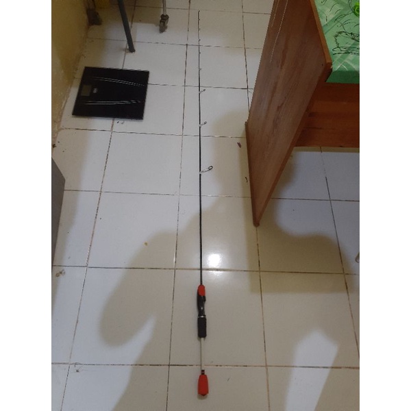 rod / joran sutet (pernah pakai) tipe spinning 190cm lentur. ultralight 2-6lb
