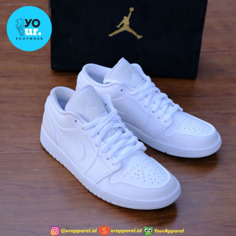 Nike Air Jordan 1 Low - Triple White