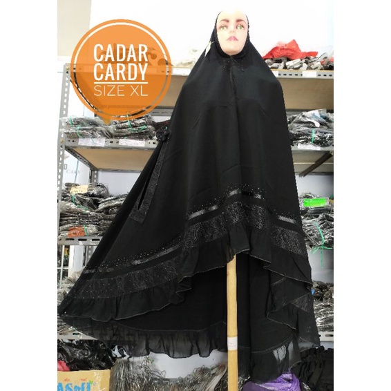 Jilbab Cardy Bolong Tangan | Jilbab hitam temboro non ped