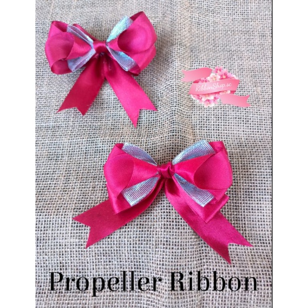 

Propeller Ribbon. Pita jadi / Pita hampers / Pita kado / Pita unik / Pita rambut