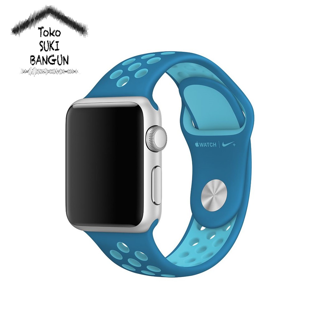 Strap Apple Watch Series 8 7 6 5 4 3 2 1 41mm 40mm 38mm TALI JAM Rubber SPORT BREATHABLE NEW MODEL