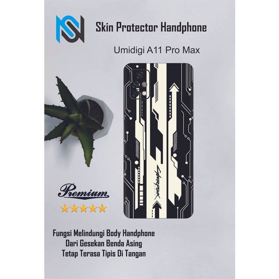 2pcs Garskin HP Umidigi A11 Pro Max Motif red - Custom motif via chat