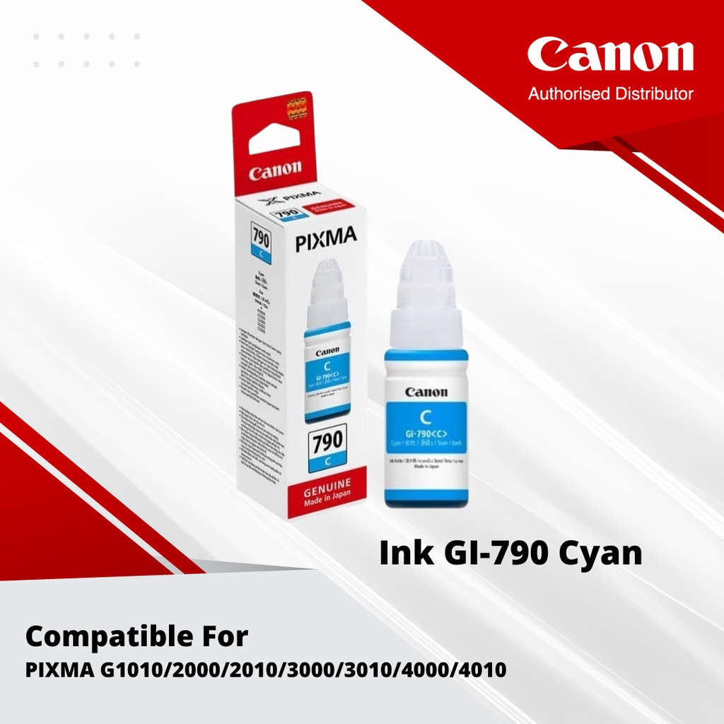 Canon Ink Bottles GI-790 Cyan