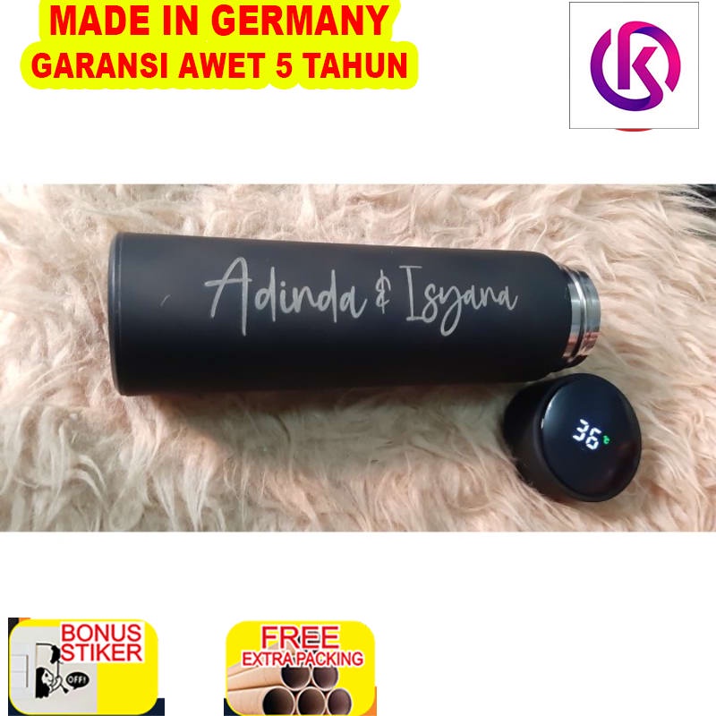 

Promo Custom Termos Tumbler Life 500Ml LED Temperatur Plus Grafir - LASER GRAFIR 2 Sisi