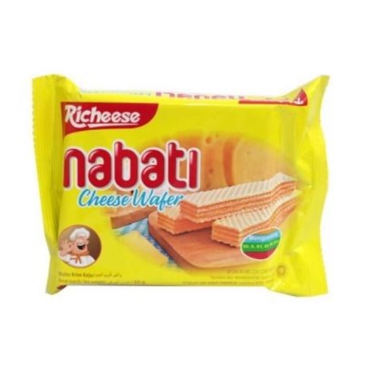 

Richeese Nabati Wafer Cheese Keju 50gram 50 gram