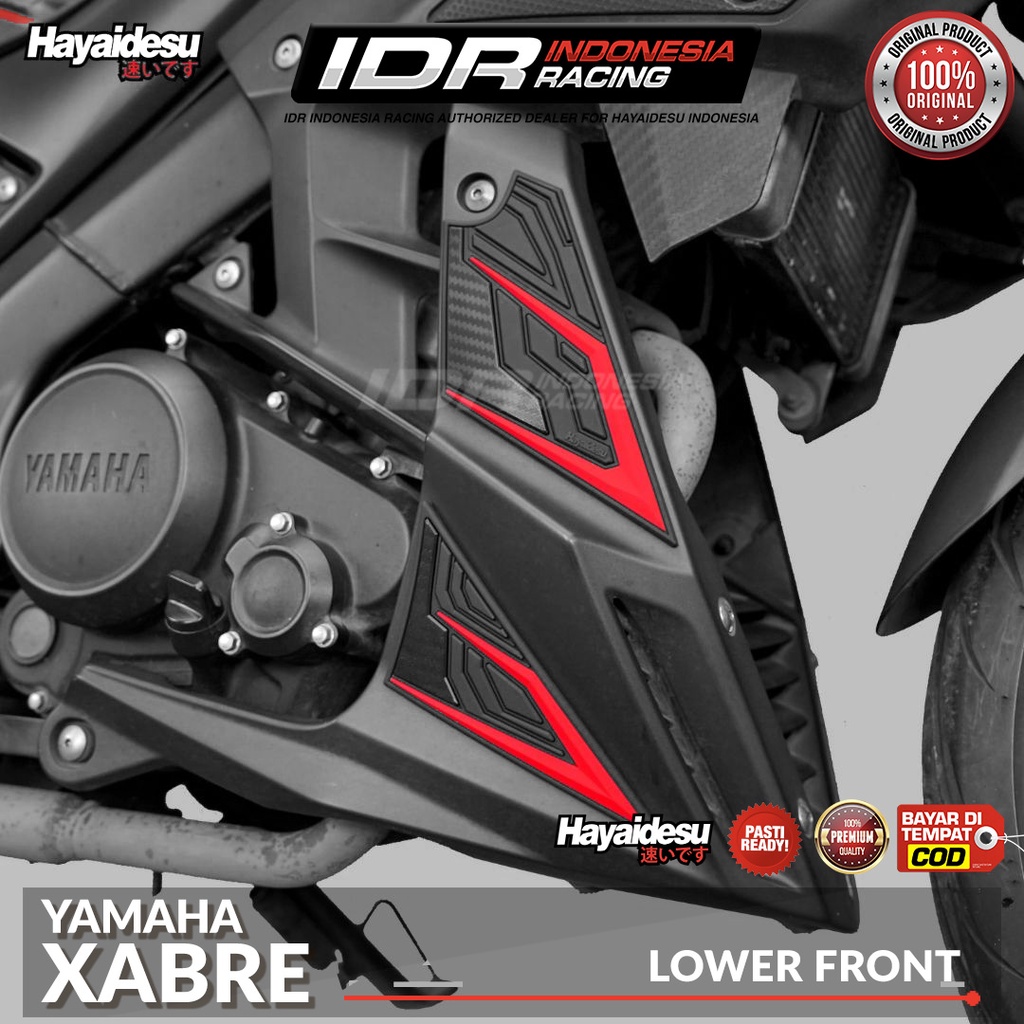 Hayaidesu Xabre Body Protector Lower Front Cover Aksesoris Yamaha