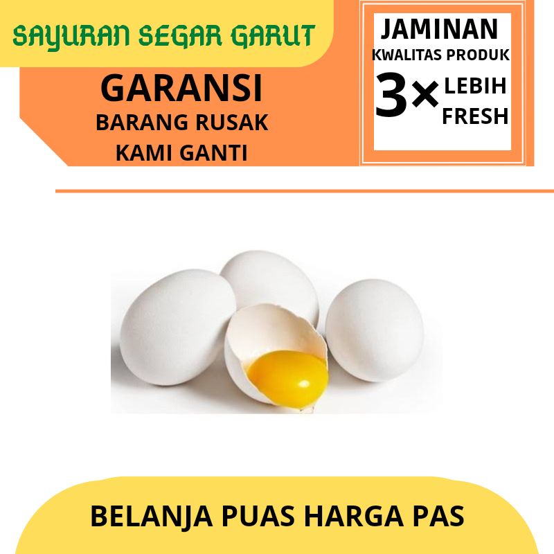 

Telur Ayam Kampung per pack (isi 6 ) by Sayuran Segar Garut