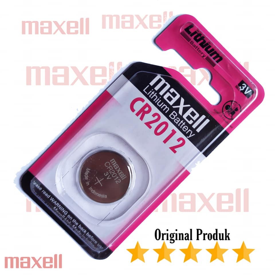 Baterai Original battery maxell Cr2012