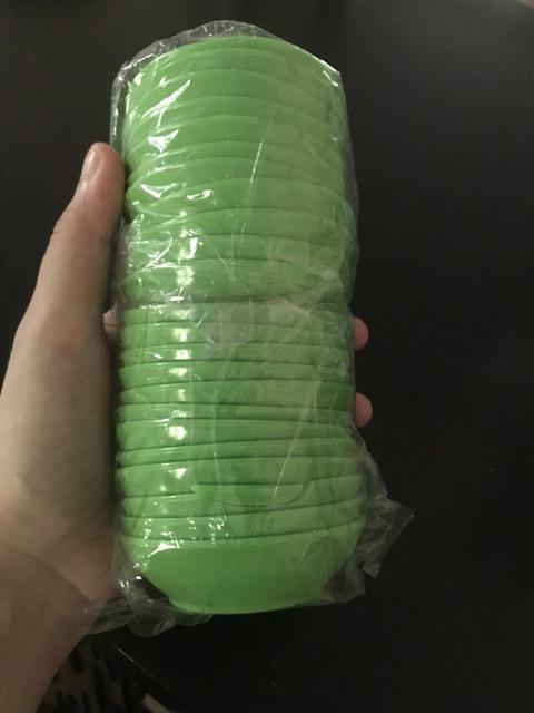 12 Pcs Tempat Sambal Bulat Lucky Points