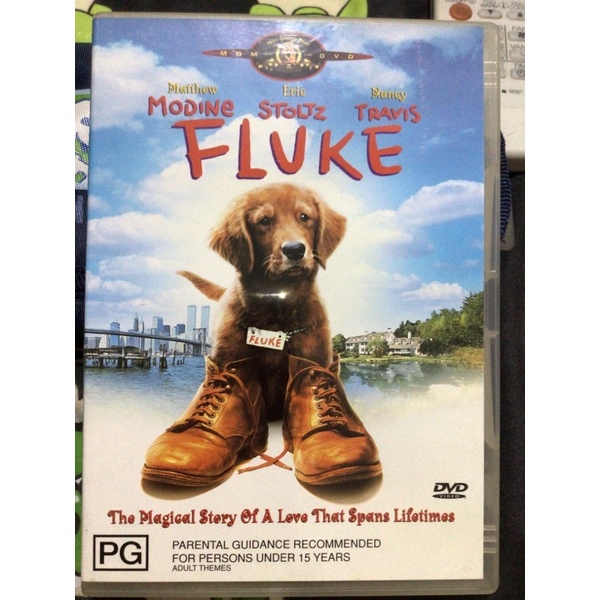 FLUKE DVD FILM DOG PUPPY ANIMAL KIDS MOVIE ORIGINAL