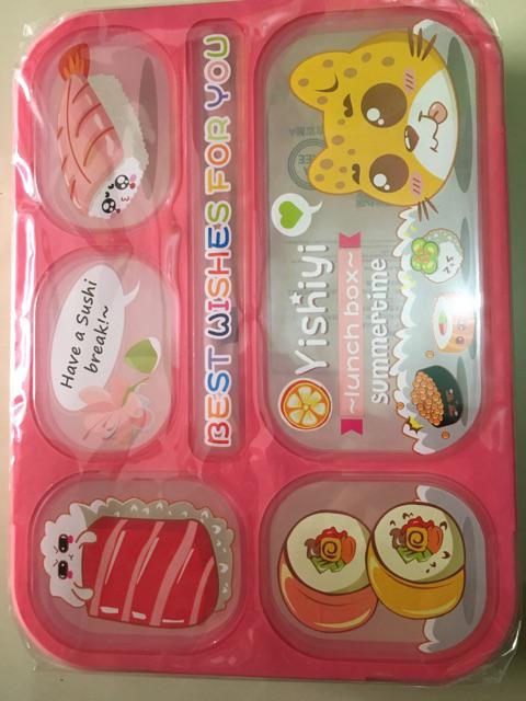 Lunch Box Yooyee 6 Sekat Leak Proof