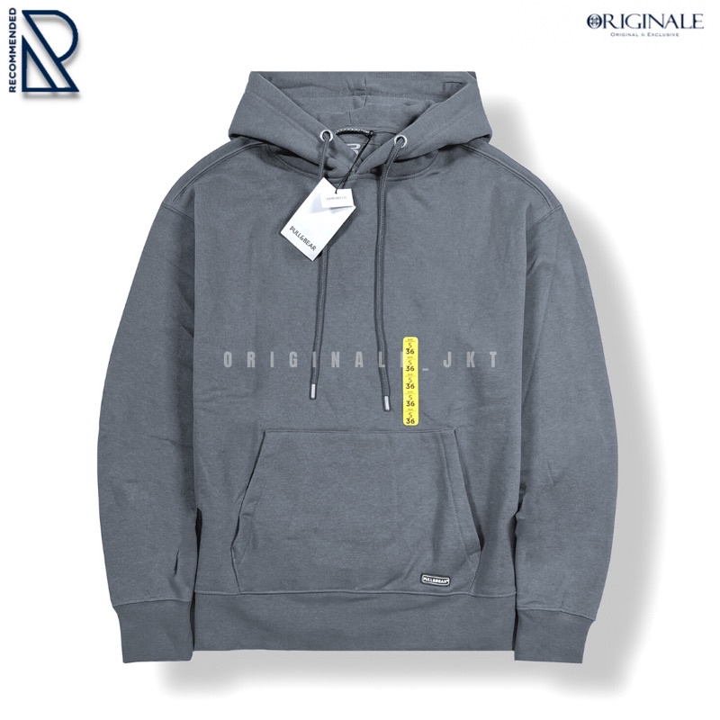 PB Basic Hoodie with Pocket - Grey