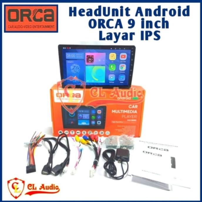 Head Unit Android Orca 9 Inch Adr-9988 Eco Series