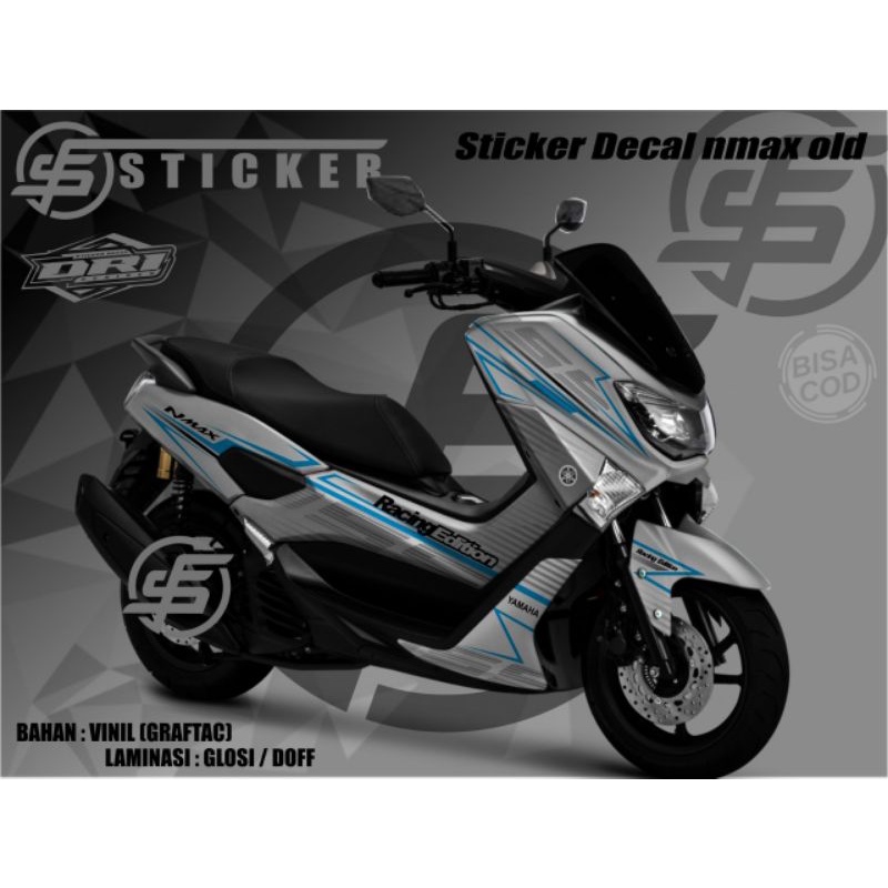 Sticker decal vareasi motor yamaha nmax lama tahun 2018 full body