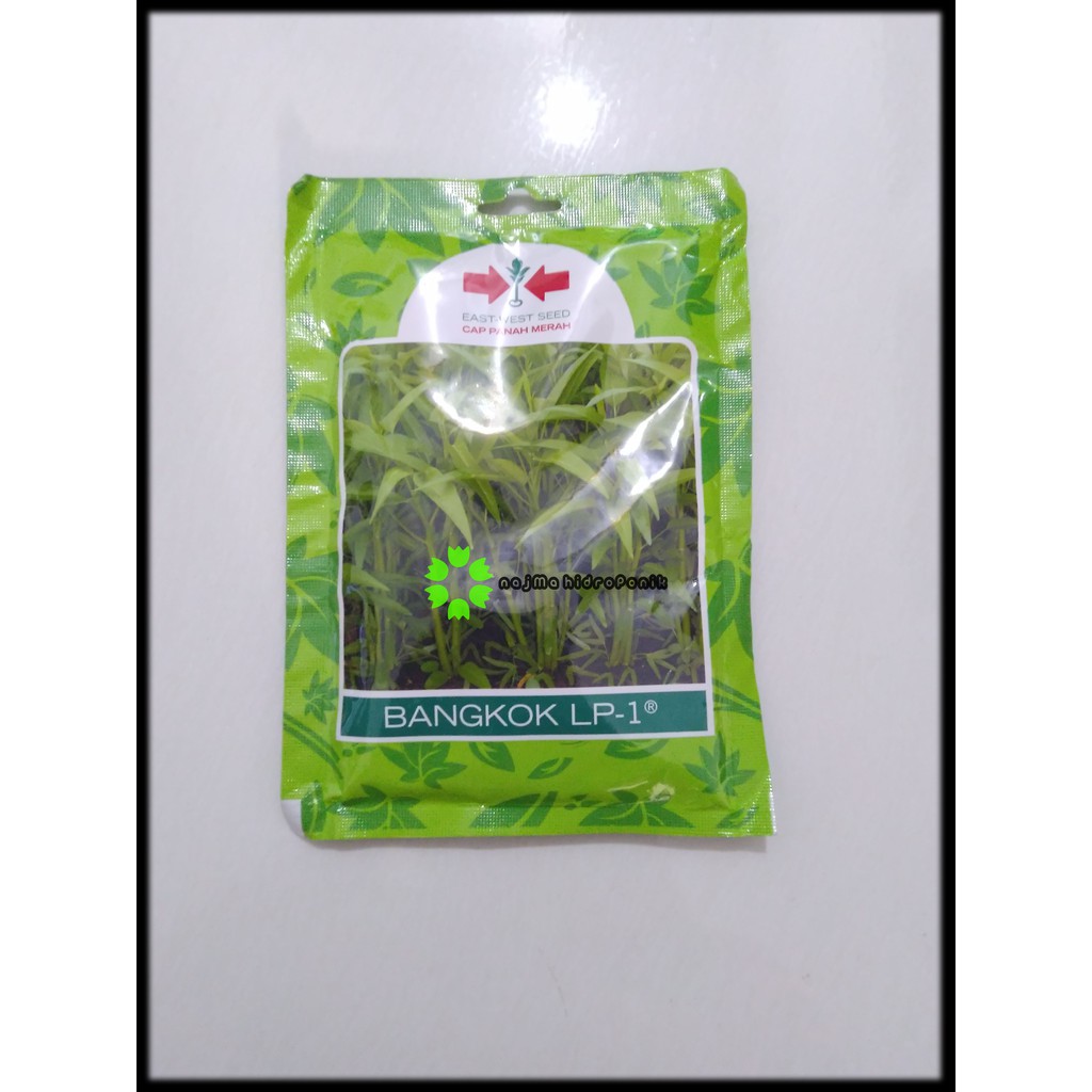 Benih / Bibit Kangkung Bangkok LP1 Pouch (Panah Merah)