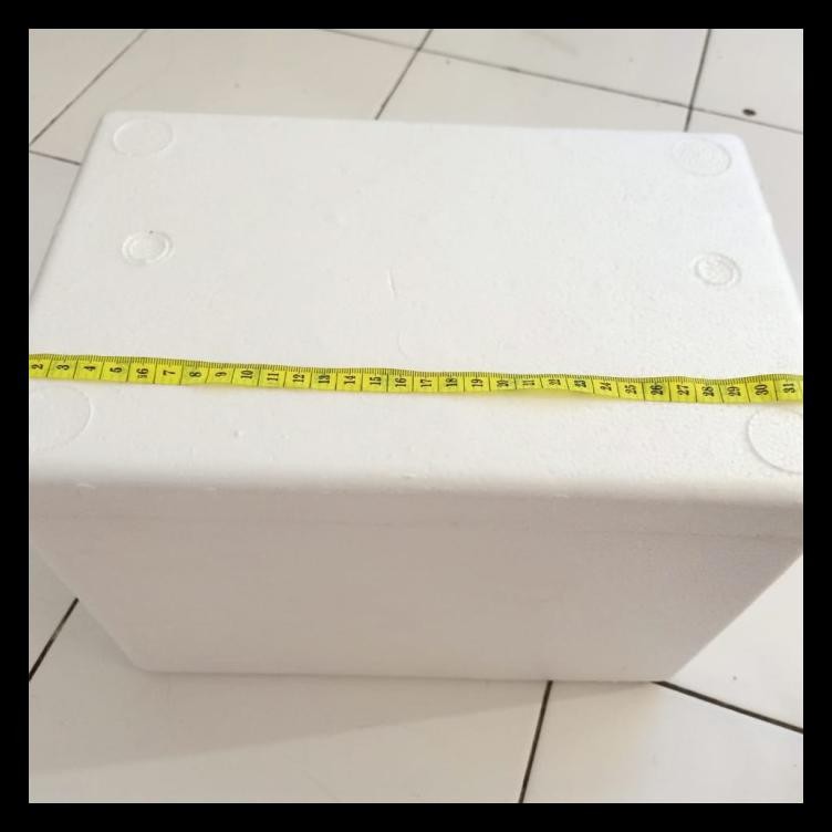 

Sterofoam box Bm Small / Gabus styrofoam kotak 33 X 21,5 X 23,5 Cm