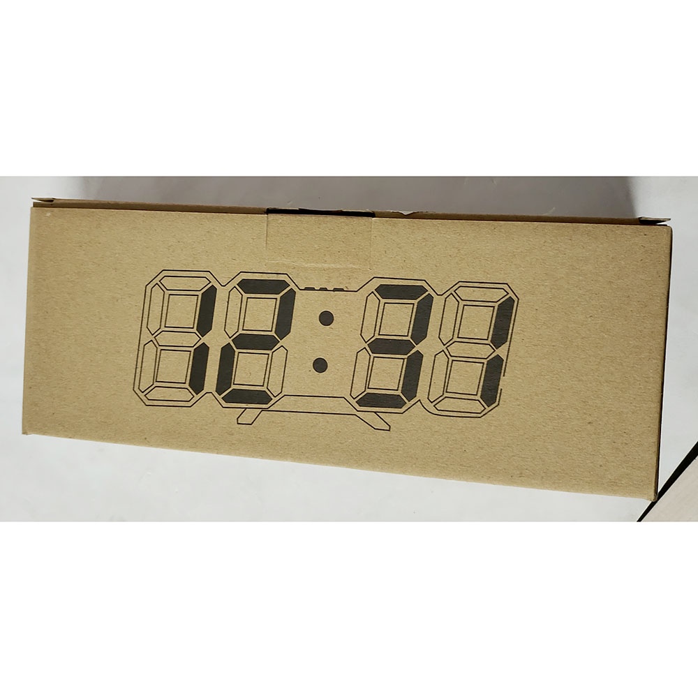 (MAINANKYU) Jam Meja LED Digital Alarm Clocks Wall - G00251PACKAGE CONTENTS