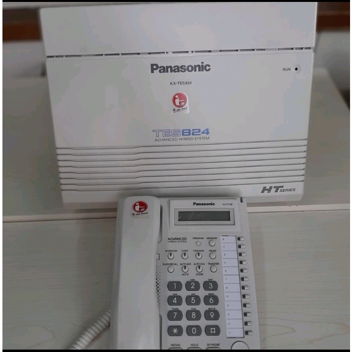 PABX PANASONIC KX-TEM308 / TES + TELEPON MASTER PANASONIC KX-T7730