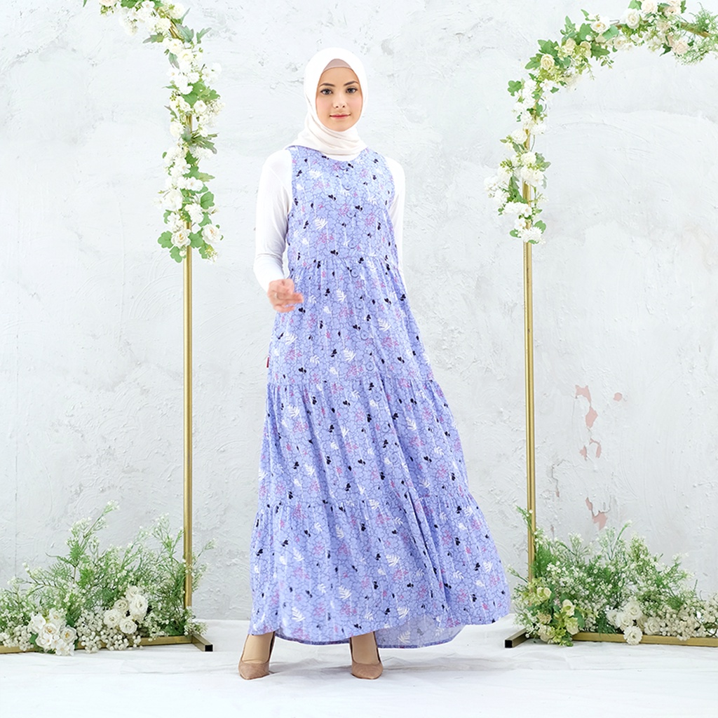 RILLEY - Overall Rayon Sheila | Jumpsuit Playsuit Wanita Baju Muslimah Katun Rayon Twill