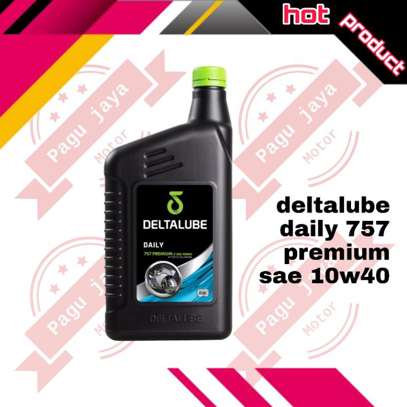 Oli mesin DELTALUBE DAILY 757  0.8 liter sae 10W40