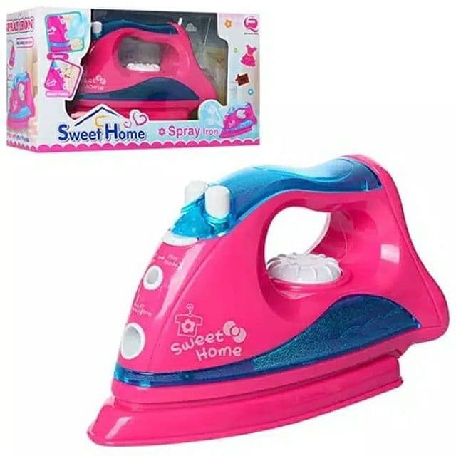 MAINAN SETRIKAAN SWEET HOME HK IRON SPRAY WITH LIGHT STRIKA