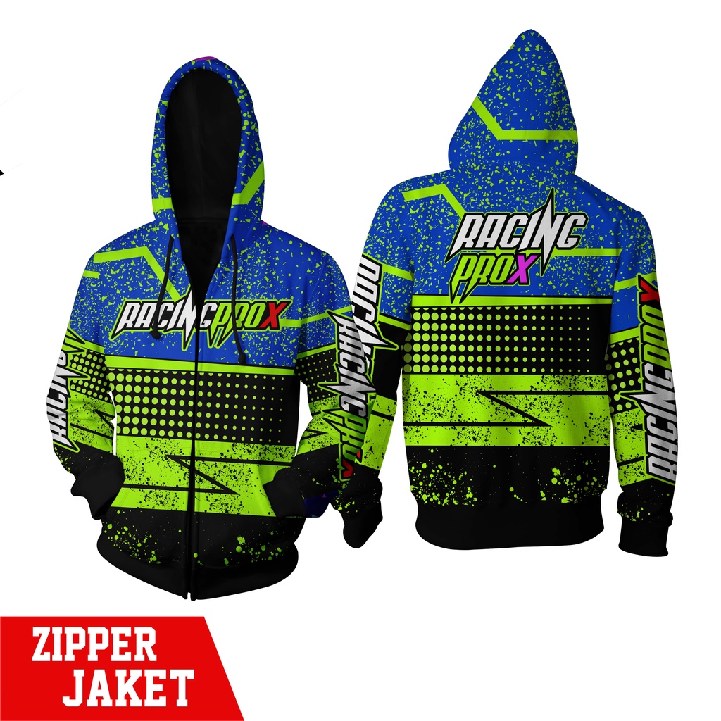 ZIPPER JACKET RACING PROX ALL SERIES FULLPRINT