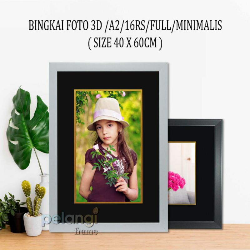 Frame/bingkai/foto/3D/size 40x60cm/a2