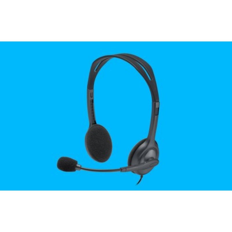 Headset Logitech H111/H110 Original 100 Garansi Reami 1Tahun