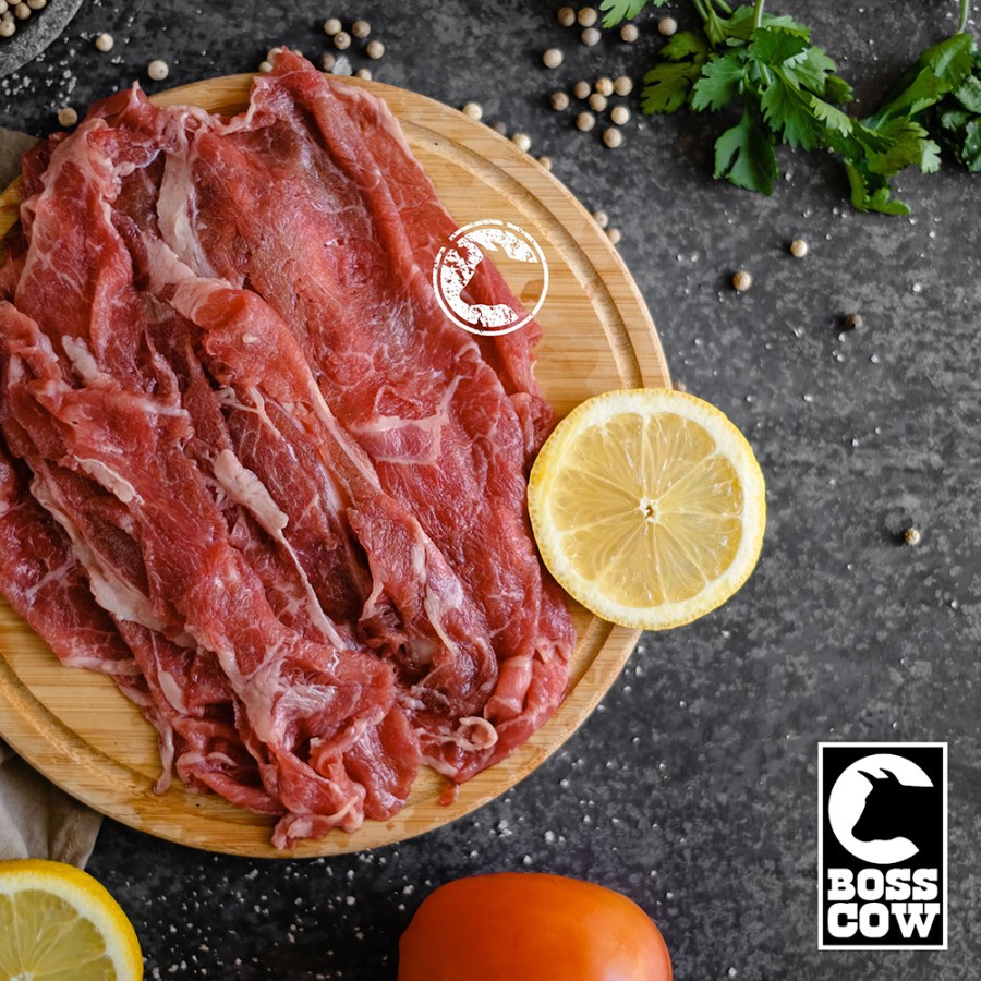 

Daging Sapi Tipis Low Fat Sliced Beef AUS Sukiyaki / Yakiniku / Shabu 500gr