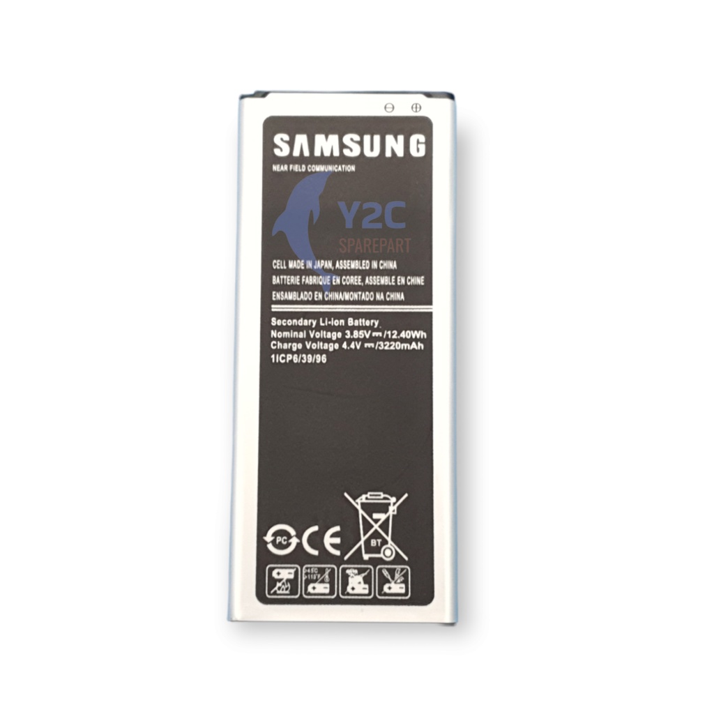 BATERAI SAMSUNG GALAXY NOTE 4 / N910 / N910C / EB-BN910BBE ORIGINAL OEM / BATREI BATRAI BATRE BATERE