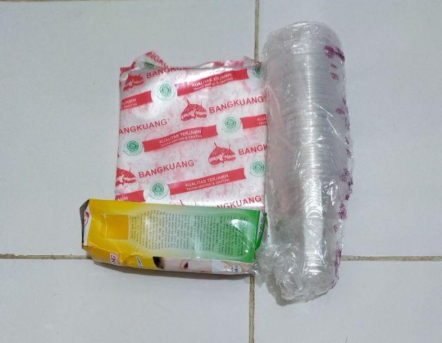 Gelas Aqua Bsm Anggur 220ml / Gelas Kopi Plastik