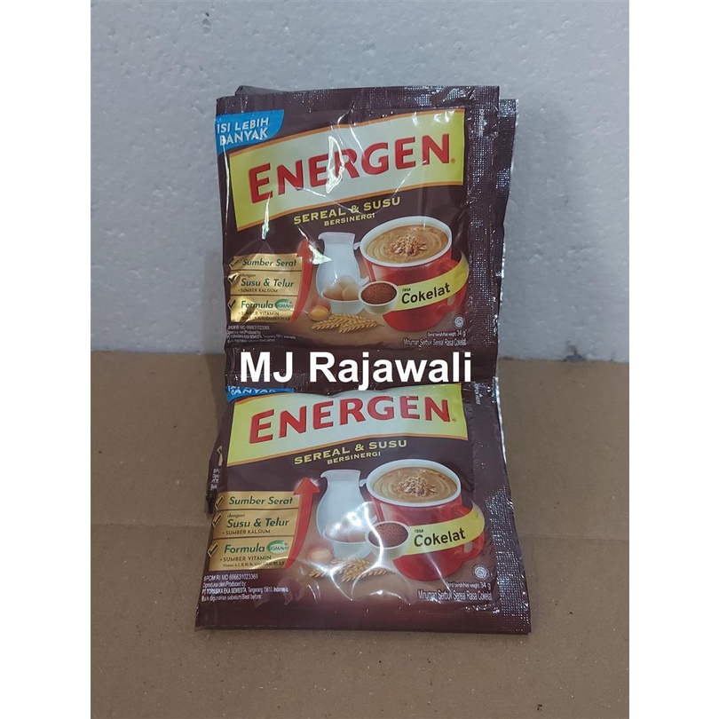 

Energen Sereal dan Susu Rasa Coklat 29 gr - Renceng