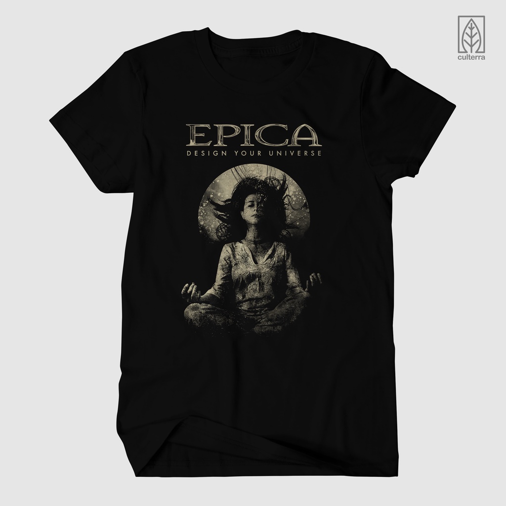 KAOS BAND / KAOS EPICA MONO / EPICA KREM MONO / BAJU MUSIK ROCK METAL / MONO VERSION