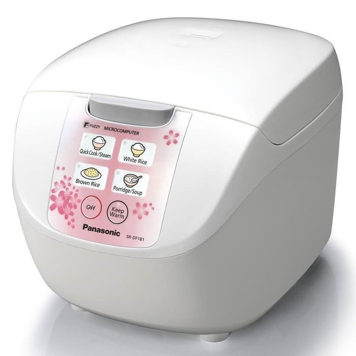 Jual Panasonic Rice Cooker Digital Fuzzy Logic SR DF181 Garansi Resmi