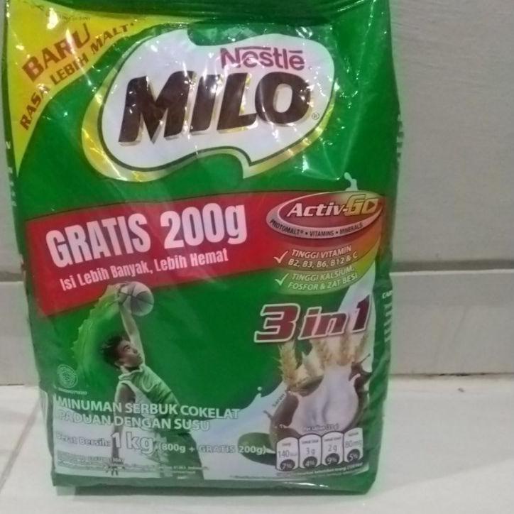 

[KODE 7MN0K] milo activ go 800gr & 1000gr 1kg