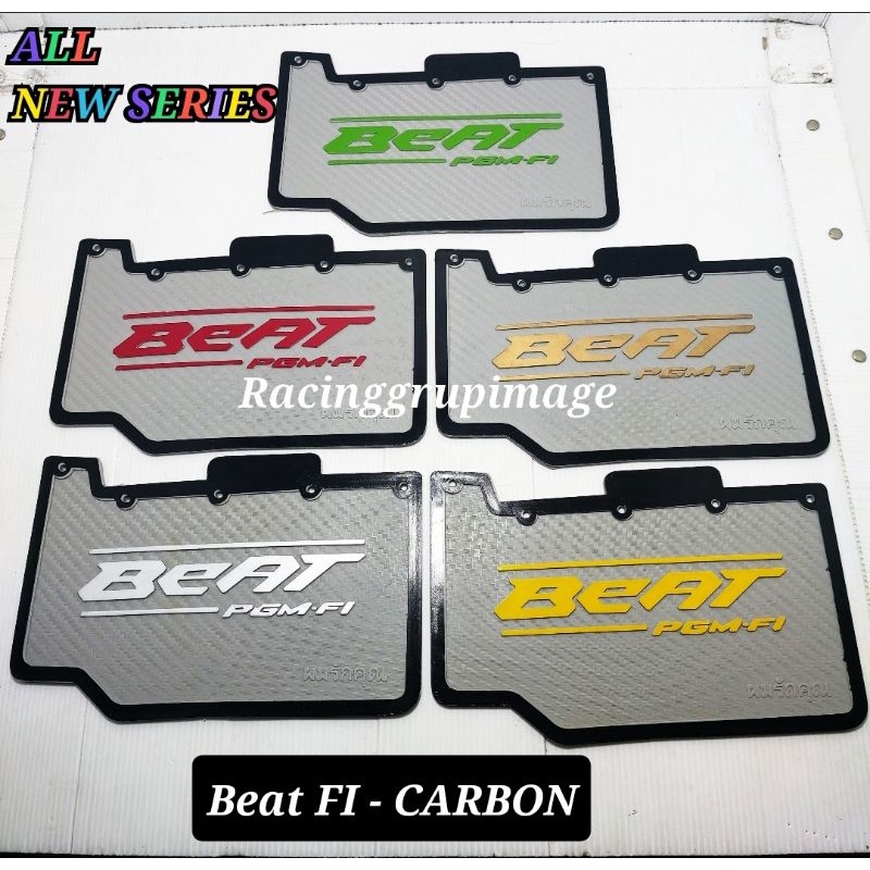 Mudflap Beta Carbon Spakbor Beat Esp Honda Karet Mudflap Full series Beat Fi