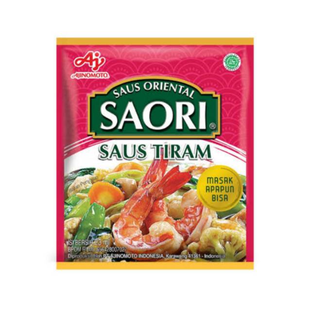 

Saori saus tiram kemasan sachet, sayur medan
